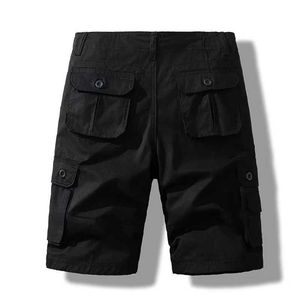 Short pour homme Fashion Cargo Pocket Shorts pour hommes Shorts cargo personnalisés de couleur unie pour hommes Offre Spéciale coton cargo - Product Image 5