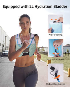 Trink rucksack Lauf weste Pack für Outdoor-Sportarten-Fließende Wasser blase für Frauen, Männer, Trink weste für Outdoor Trail - Product Image 6