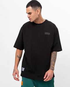 Vintage lavado 100% para Pima algodón camiseta 100 mercerizado peinado 240gsm hombro caído de gran tamaño personalizado hombres camisetas en blanco - Product Image 1