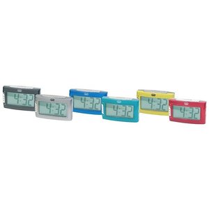 Trevi Digital Alarm <b>Clock</b> With Backlight 1 Alarm <b>Battery</b> Operated - Product Image 2