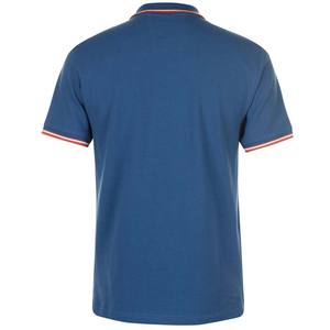 Último diseño sólido todo color 100% algodón hombres para polo hecho a medida cuello transpirable último lanzamiento de adultos en venta - Product Image 4