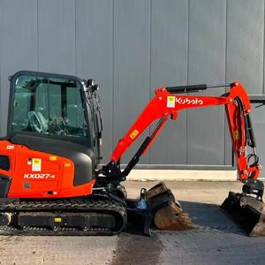 Mini excavadora Kubota KX 027-4 2 toneladas embolsadora hidráulica Kubota KX 027-4 maquinaria de movimiento de tierra - Product Image 1