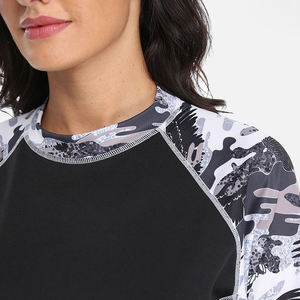 Vente en gros de chemise de course à manches longues à la mode pour femmes Vêtements de protection solaire Rash Guard bon matériel - Product Image 4