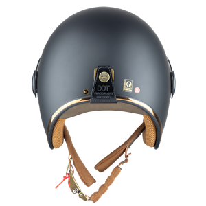 Casco Real Fabricado en Vietnam M20K Cara abierta Fabricado en Vietnam DOT Estándar ABS Estilo clásico retro moderno Tamaño libre - Product Image 4