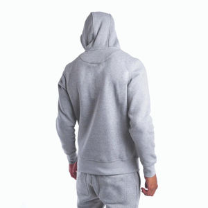 Sudadera con capucha de invierno para hombre y pantalones para correr, conjunto de chándal, jersey de dos piezas con forro polar grueso y bolsillo de canguro - Product Image 5