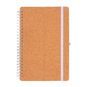Quaderno in Sughero Personalizzato con Supporto per Cellulare per Gadget Promozionali - Product Image 1