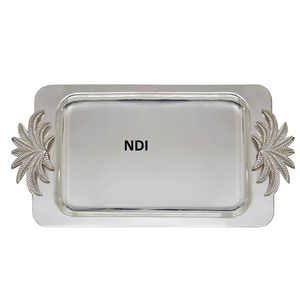 Bandeja decorativa de forma personalizada, Decoración de mesa de boda, bandeja de servicio, cocina, Catering, bandeja de servidor de comida de desayuno usada para uso doméstico - Product Image 1