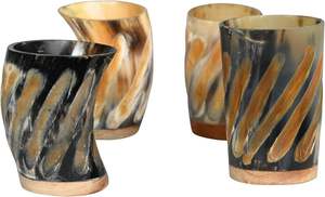 Nueva Taza de Café de Cuerno de Buey Natural Pulido Estilo Amoroso, Increíble Éxito de Ventas, Taza para Beber de Cuerno de Búfalo a Precios Mayoristas - Product Image 4