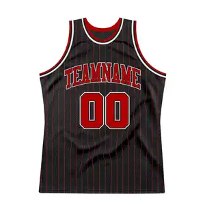 Maglia da basket cucita a caldo Miami City all'ingrosso maglia da basket di alta qualità da uomo di colore nero in vendita