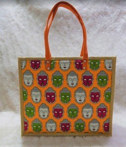 Cotton Printed <b>Tote</b> <b>Bag</b> Eco Friendly Reusable Fabric Shopping Carry <b>Bag</b> for Daily Use Wholesale Manufacturer India - Product Image 3