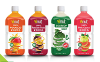Mangosteen 33.8 Floz 100 Procent Sap 12 Flessen Per Kartonnen Fles Huismerk Oem Odm Geen Toegevoegde Suiker Gratis Monster