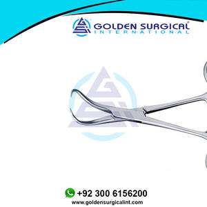 Pinzas Quirúrgicas Backhaus Kocher Curvas de 135 mm, Manuales, para Cirugía General, de Acero Inoxidable, Desechables, de un Solo Uso, Venta al por Mayor - Product Image 5