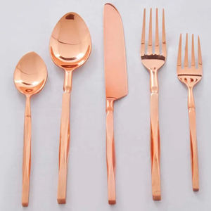 Juego de cubiertos con mango estilo Zig Zag, cubiertos modernos y elegantes, perfectos para mesa de comedor, cocina y ocasiones especiales - Product Image 3