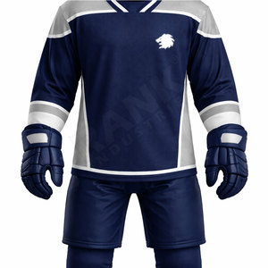 Uniformes de hockey sur glace de haute qualité, maillots d'équipe personnalisés, hommes, jeunes, adultes, fournisseur OEM, vente en gros - Product Image 5