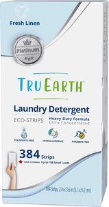 Feuilles de lessive Tru Earth Platinum Fresh Linen – 384 bandes - Product Image 3