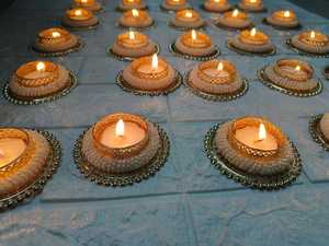 Decorative Metal Flower Tea Light Candle Holder for Diwali Ganpati and Wedding Decoration Center Piece Night Party Backdrop - Product Image 5