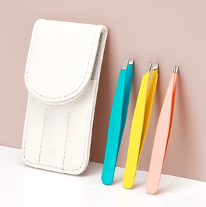 ชุดที่หนีบคิ้วแบบ3 in 1ปลายสแตนเลสสำหรับผู้หญิงแหนบคิ้วดีไซน์แบบกำหนดเองได้ - Product Image 2