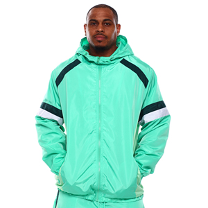 New Custom Design High Quality Windbreaker Tracksuits Wholesale Price Trending <b>Men</b> Windbreaker Tracksuits OEM Serviced - Product Image 5