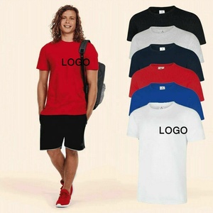 Camiseta de Manga Corta para Hombre, Diseño Personalizado, Bordado en el Pecho, Estampado, Tela de Algodón Súper, Corte Holgado - Product Image 6