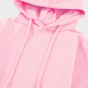 2026 gros Logo personnalisé Crop hauts femmes à manches longues épais Sports d'hiver Gym sweat à capuche court pour les femmes OEM entretenu - Product Image 4