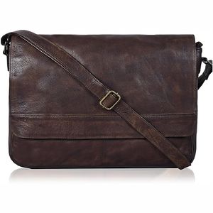 Sac de bureau pour ordinateur portable fait à la main de haute qualité meilleur design avec grande capacité et sangles réglables - Product Image 3