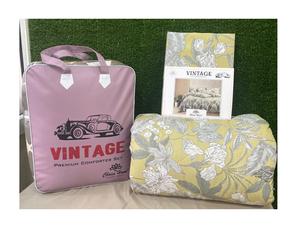 Ensemble de literie California King imprimé de fleurs avec couette légère et durable pour la chambre à coucher, l'hôtel et la décoration de la maison - Product Image 1