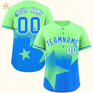 <b>Top</b> Quality Customizable Baseball Uniforms Blank Jerseys Breathable Breaball Sportswear Wholesale Price - Product Image 3