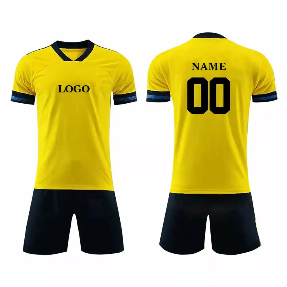 2024 High Quality Breathable Sublimated Training Soccer Jersey For Men / Wholesale Factory Rate Custom Soccer Jersey & Uniforms