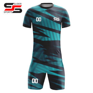 Wholesale Low MOQ Football Uniform Custom Made Soccer Uniform for Adult Top Quality Team Set in Sialkot Pakistan Set - Product Image 3