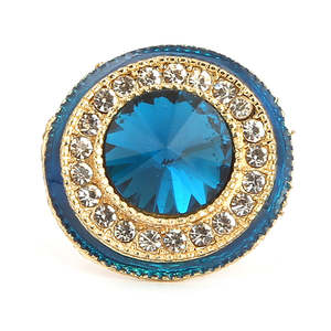 Anillo de dedo para mujer - Verde marino - Product Image 3