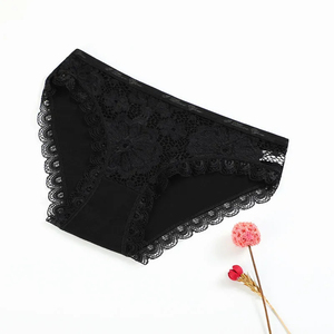 Braguitas de Encaje para Mujer, Ultrafinas, Sin Costuras, de Talle Bajo, Cómodas y Elásticas, Ropa Interior Sexy Transparente con Diseño Floral para Uso Diario - Product Image 1