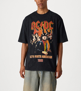 Camiseta de Manga Corta con Cuello Redondo, Talla Grande para Hombre, 220 g/m², 100 % Algodón Satinado, Logotipo Personalizado, Serigrafía - Product Image 4