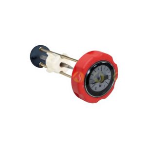 Kunststoff-Tankdeckel in Rot mit mechanischem Füllstandsanzeiger, Ersatzteile aus Kunststoff, Stahl und Messing für Diesel. - Product Image 1