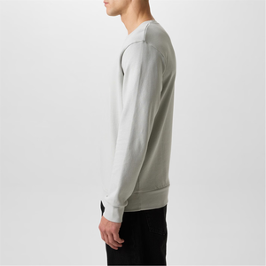 ODM Blank <b>Plain</b> <b>Sweatshirt</b> for Men Pullover Fleece <b>Sweatshirt</b> Custom Logo OEM Streetwear <b>Sweatshirt</b> Oversized Fit - Product Image 6