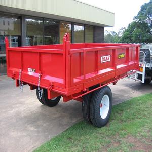 Remolque agrícola con frenos hidráulicos de primera calidad, diseñado para agricultura de alta resistencia, soporte fuerte y envío rápido - Product Image 3