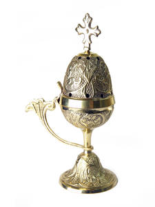 Nuevo Quemador de Incienso Elegante con Acabado Dorado Brillante, Quemador de Bakhoor de Forma Personalizada de Última Tendencia para Decoración de Mesa - Product Image 6