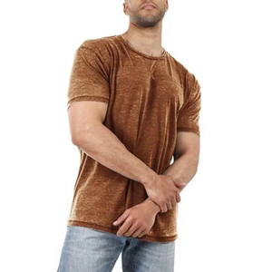 Camiseta Lisa para Hombre, Cuello Redondo, Algodón Suave, para Uso Casual y Comodidad Diaria - Product Image 3