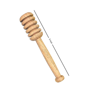 Mini cuchara de miel personalizable de alta calidad, producto hecho a mano al por mayor con diseño de logotipo - Product Image 6