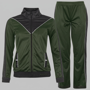 Conjunto Deportivo para Mujer, Corte Regular, Precio de Fábrica, Logotipo Personalizado, Más Vendido, Cintura Elástica, Mangas Largas, Diseño Liso - Product Image 5