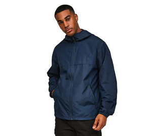 Chaqueta Cortavientos de Moda Urbana para Hombre, Nueva Llegada, Personalizable, Transpirable y Ligera para Senderismo al Aire Libre en Invierno con Logotipo Frontal - Product Image 1