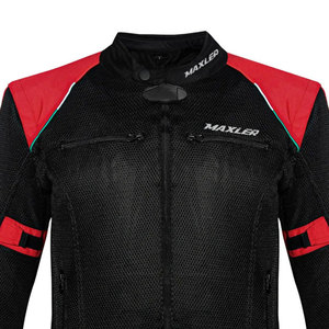 Veste d'équitation en maille respirante coupe-vent d'hiver et d'été de moto de haute qualité avec équipement de protection CE pour motard - Product Image 3
