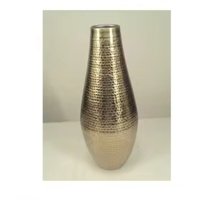 Nuevo diseño florero de suelo decoración de alta calidad mejor hogar sala de estar Metal boda florero para decoración del hogar Hotel restaurante - Product Image 2