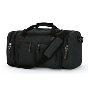 Custom logo Handbag Canvas Breathable Large Capacity Fitness Dance Gym Carry <b>Bag</b> DIY name Yoga <b>Travel</b> <b>duffel</b> <b>bag</b> customization - Product Image 5