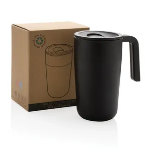 Vasos Reutilizables de Acero Inoxidable Sostenible con Certificación GRS, con Asa de PP y Acero Inoxidable, Artículos Ecológicos - Product Image 5
