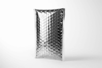 Enveloppe d'expédition en plastique à bulles 220mmx110mm épaisseur 4mil pour la logistique des petites entreprises, vêtements et chaussures