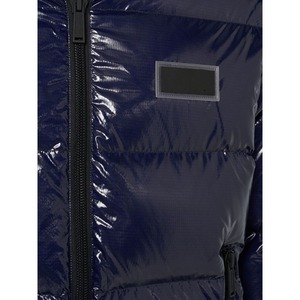 2025 hombres invierno con capucha Puffer chaqueta ecológica transpirable de alta calidad OEM al por mayor - Product Image 5