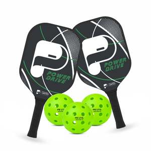 Pickleball United Powerdrive <b>Paddle</b> Lightweight Green Durable Precision <b>Control</b> for Training Entertainment Honeycomb Core - Product Image 5