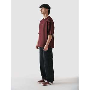 CORE T-shirt à manches régulières pour femme en jersey 100 % coton marron 220 GSM respirant - Product Image 5