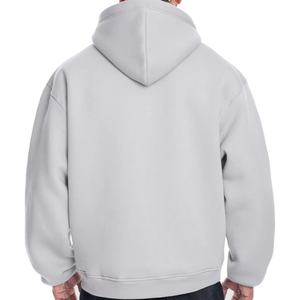 Derniers sweats à capuche en coton molletonné de haute qualité avec logo personnalisé et fermeture éclair surdimensionnée prix de gros sweats à capuche de qualité supérieure durables - Product Image 2
