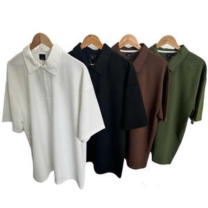 Summer New Design Casual Lapel Business Polo T Shirt <b>Men</b> Clothes Short Sleeved T Shirt - Product Image 4